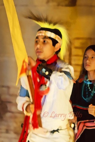 Native American Dance_Larry Ditto_70K6175 A Native American dance performance by past and present members of Boy Scouts in Uvalde, Texas.