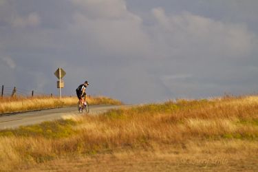 Touring Oklahoma on bicycle.