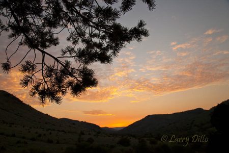 sunrise at Davis Mountains State Park, Texas