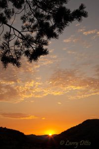 sunrise at Davis Mountains State Park, Texas