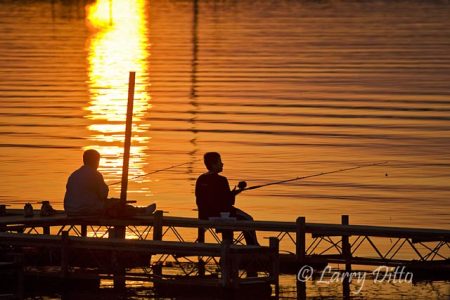 Fishing buddies.