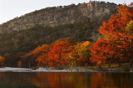 Garner State Park in autumn, Leaky, Texas