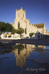 Begun in 1856 and finished in 1859, the Immaculate Conception Cathedral in Brownsville, Texas is one of its many outstanding examples of architecture and history. Located in the downtown area, it is only a few blocks west of the University of Texas - Brownsville/Texas Southmost College and the Brownsville/Matamoros International Bridge.