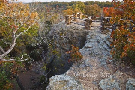 Overlook on Lake Mineral Wells at Lake Mineral Wells State Park