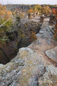 Overlook on Lake Mineral Wells at Lake Mineral Wells State Park