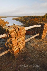 Overlook on Lake Mineral Wells at Lake Mineral Wells State Park