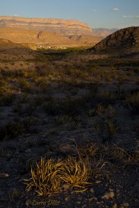Boquillas del Carmen from Big Bend National Park, Texas.