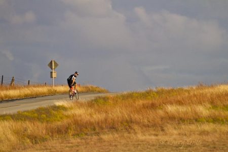 Touring Oklahoma on bicycle.